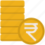 business, coins, currency, finance, investment, money, rupee 