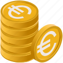 business, coins, currency, euro, finance, investment, money