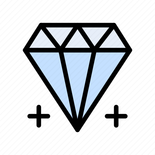 Diamond, finance, gem, premium, stone icon - Download on Iconfinder
