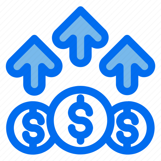 Earning, growth, finance, profit, money icon - Download on Iconfinder