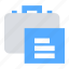 bag, document, files, folder 