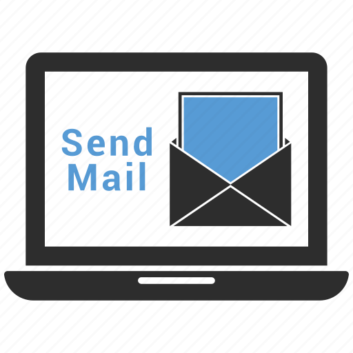 Correspondence, email, envelope, laptop, letter, mail send laptop icon - Download on Iconfinder