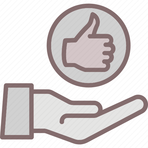 Customer satisfaction, feedback, great, review, thumb up icon - Download on Iconfinder