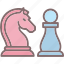 chess, chess knight, chess paws, mastery, strategy 