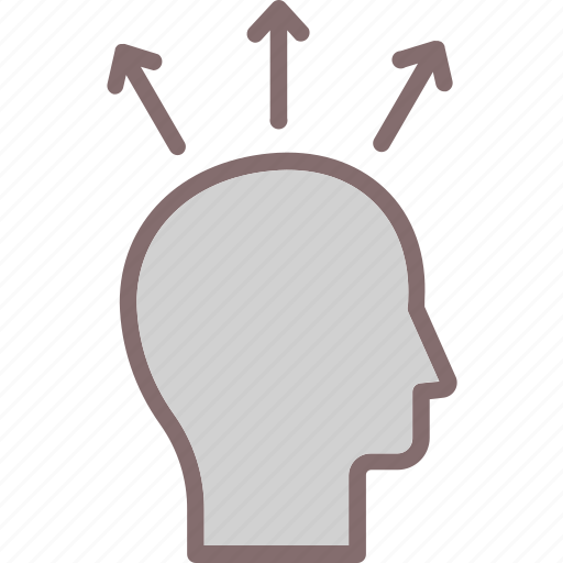 Conscious thinking, consciousness, head, mind, thoughts icon - Download on Iconfinder