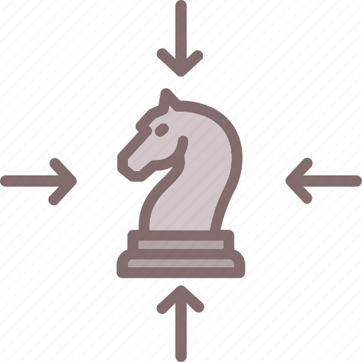 Chess, chess knight, creating strategy, planning, scheme icon - Download on Iconfinder
