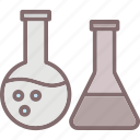 chemical, experiments, flask, lab flask, research