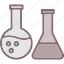 chemical, experiments, flask, lab flask, research 