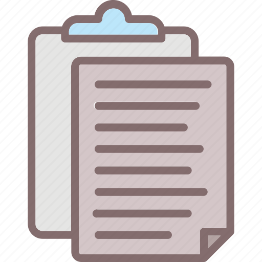 Clipboard, documents, paper, pencil, planning icon - Download on Iconfinder