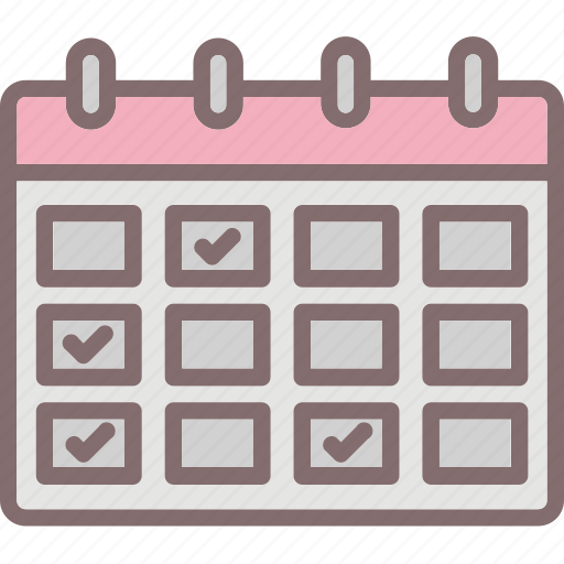 Calendar, date, events, schedule, timetable icon - Download on Iconfinder