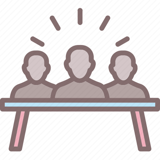 Business meeting, businessmen, conference, discussion, meeting icon - Download on Iconfinder