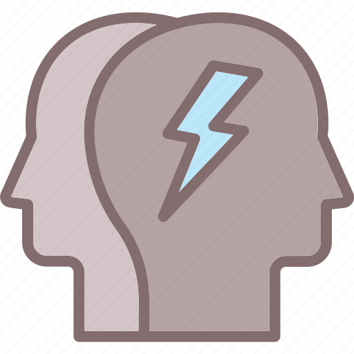 Brain, cogwheel, heat, individual personality, mindset icon - Download on Iconfinder
