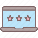 feedback, ranking, rating, review, star