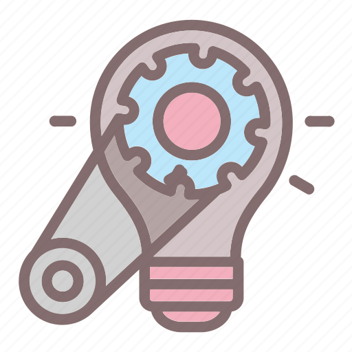 Bulb, cog, creative cycle, creativity, idea icon - Download on Iconfinder