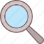 loupe, magnifier, magnifying lens, search tool, searching 