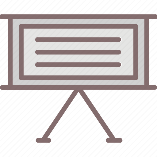 Board stand, canvas, easel, painting, whiteboard icon - Download on Iconfinder