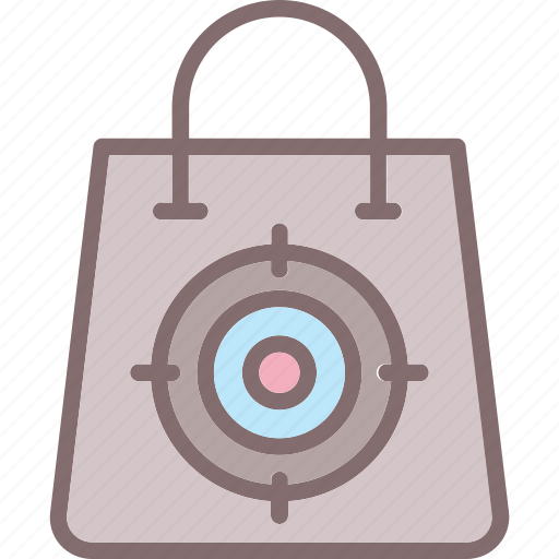 Market orientation, marketing, seo, shopping bag, target icon - Download on Iconfinder