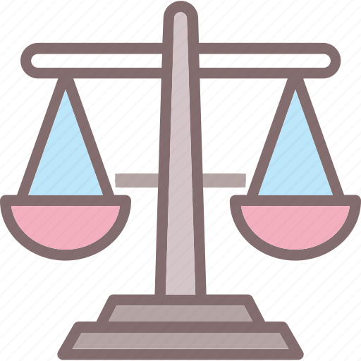 Balance scale, court, fairness, justice scale, law icon - Download on Iconfinder