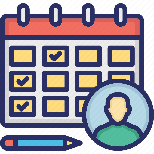 Agenda, appointment, calendar, schedule planning, timetable icon - Download on Iconfinder