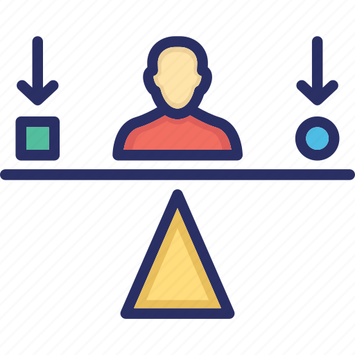 Assessment, balance, comparison, potential, self actualization icon - Download on Iconfinder