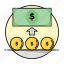 business, growth, money, rounded, cash, finance, financial 