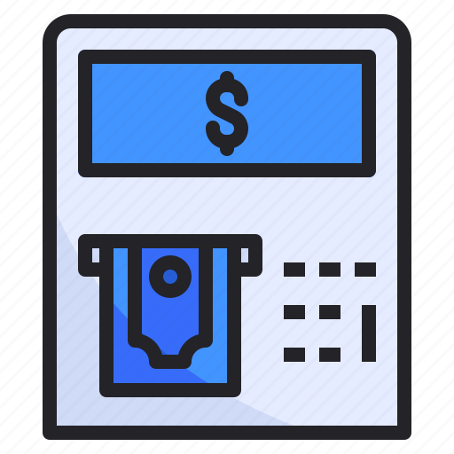 Atm, business, card, cash, finance, management, money icon - Download on Iconfinder