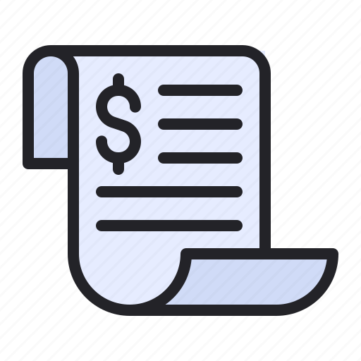 Bill, business, check, finance, invoice, management, price icon - Download on Iconfinder
