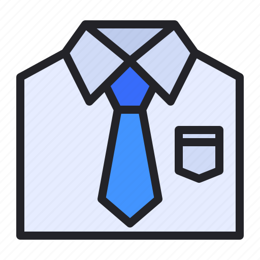 Business, clothes, fashion, finance, management, shirt, tie icon - Download on Iconfinder
