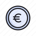business, coin, currency, euro, finance, management, money