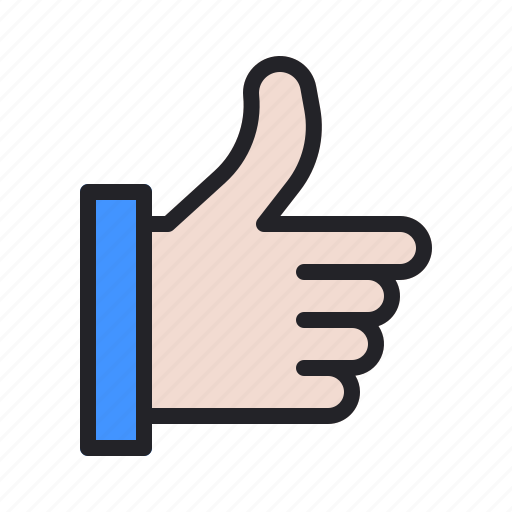 Business, finance, hand, like, management, thumbs, up icon - Download on Iconfinder