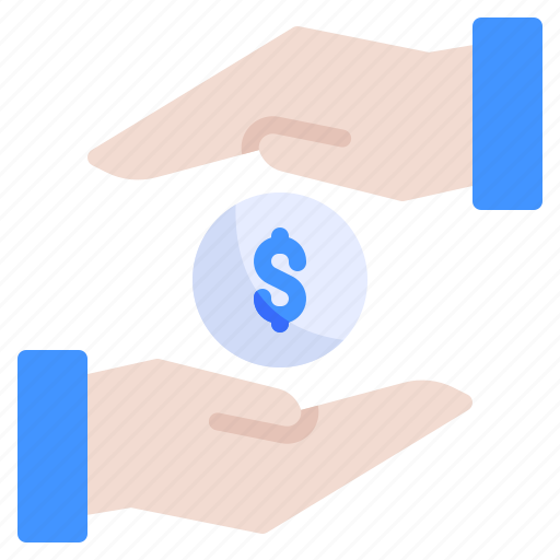 Business, charity, donation, finance, give, hand, money icon - Download on Iconfinder