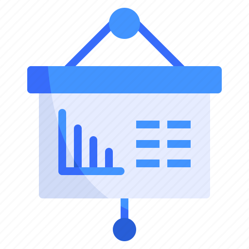 Analytics, board, business, chart, finance, graph, presentation icon - Download on Iconfinder