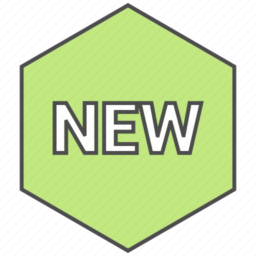 New, new product, sticker icon - Download on Iconfinder