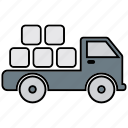 delivery, transport, transportation, van