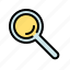 magnifying glass, search, find, zoom, view, look 