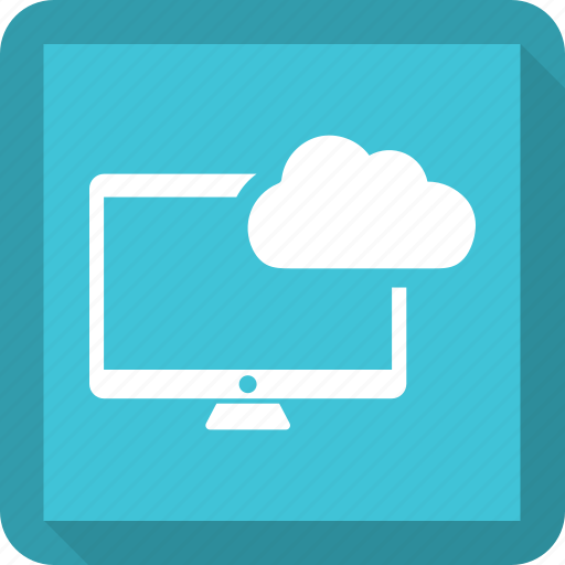 Cloud, computer, monitor, pc icon - Download on Iconfinder