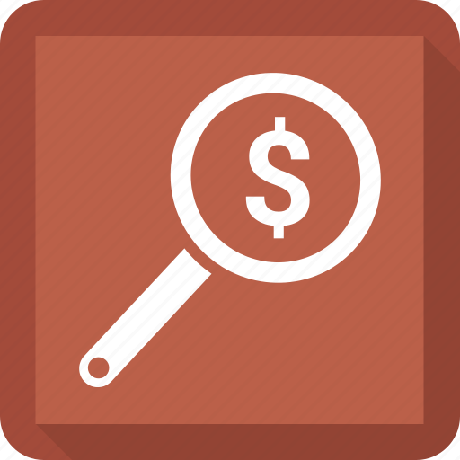 Dollar, search icon - Download on Iconfinder on Iconfinder