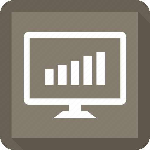Analytics, graph, grow, monitor icon - Download on Iconfinder