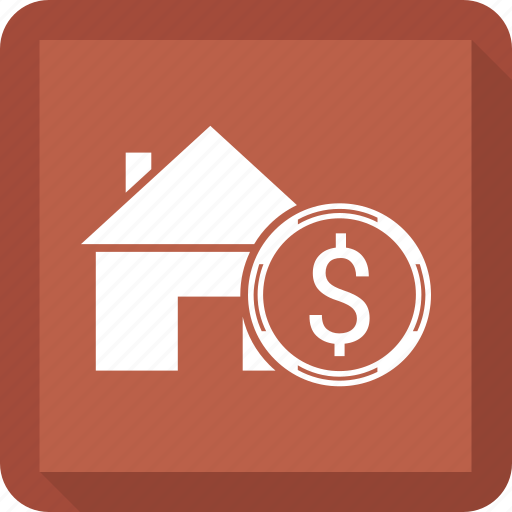 Coin, dollar, home, house icon - Download on Iconfinder