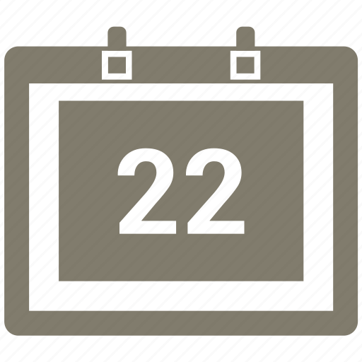 Appointment, calender, schedule, timetable, twenty two icon - Download on Iconfinder