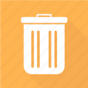 bin, dustbin, recycle, trash