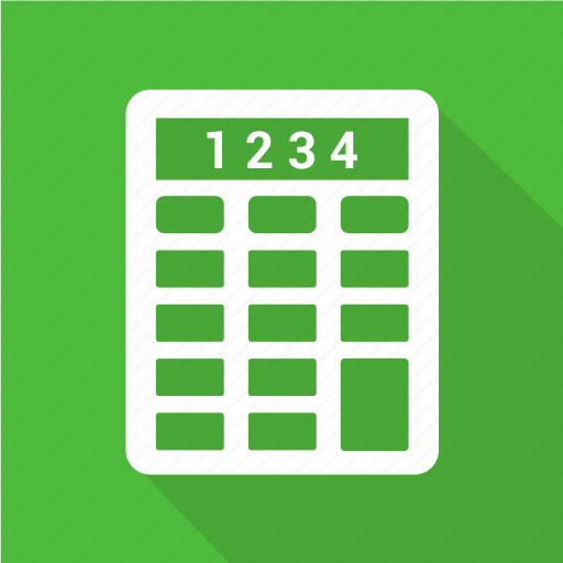 Caculate, calculator, figures, mathematics icon - Download on Iconfinder
