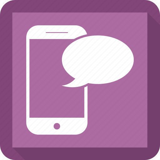 Chat, message, mobile, sms icon - Download on Iconfinder