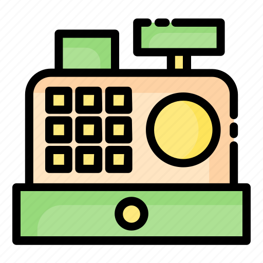 Cash, money, payment, register icon - Download on Iconfinder