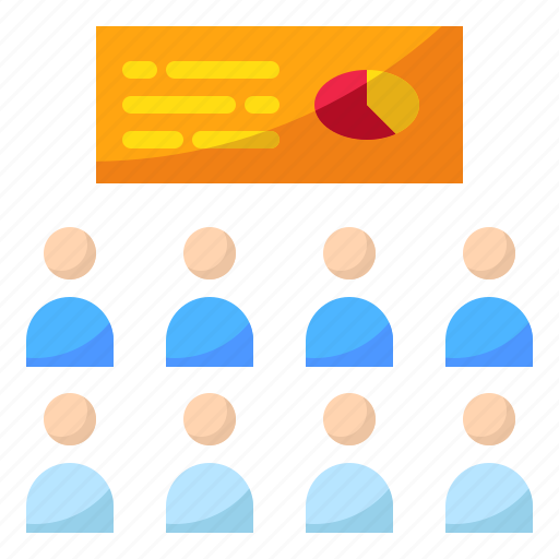 Analysis, conference, discussion, presentation, training icon - Download on Iconfinder