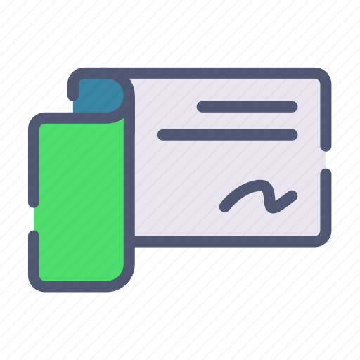Cheque, bill, invoice icon - Download on Iconfinder