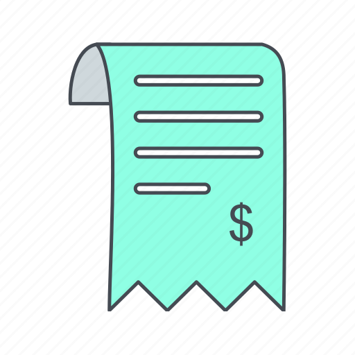 Bill, receipt, payment icon - Download on Iconfinder