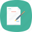 contract, feedback, form inquiry icon 