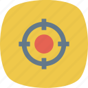 crosshair, pin point, shoot, target icon