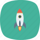 rocket, spaceship, startup icon